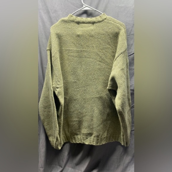 v i n t a g e :: Abercrombie Slouchy Natural Wool Grandpa Knit Sweater - Picture 7 of 8